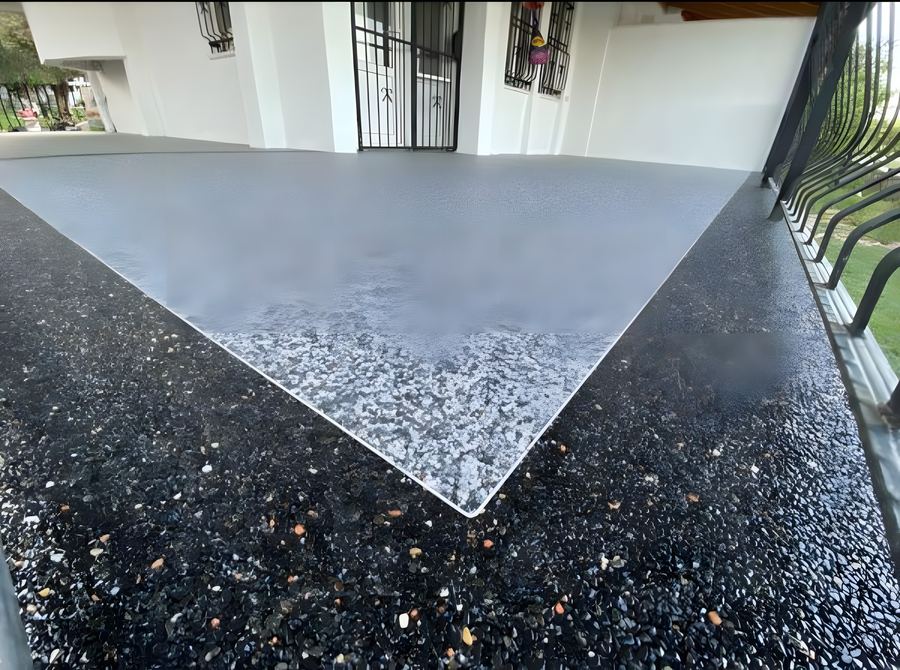Antrasit stone carpet teras